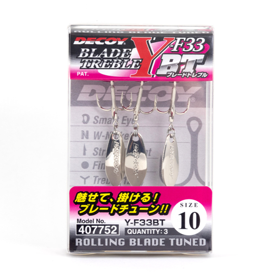 Decoy Blade Treble Y-F33BT i gruppen Krok & Småplock / Krok hos Sportfiskeprylar.se (DYF33BT2r)