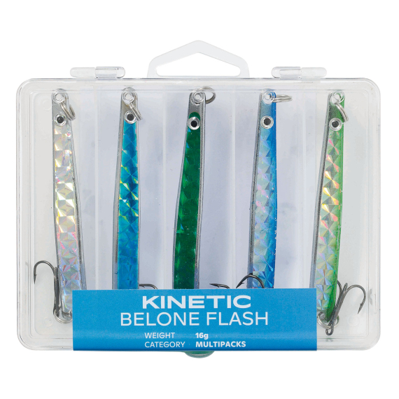 Kinetic Belone Flash 20g (5-pack) i gruppen Fiskedrag / Havsöringsdrag & Kustwobblers / Havsöringsdrag hos Sportfiskeprylar.se (E128-010-163)