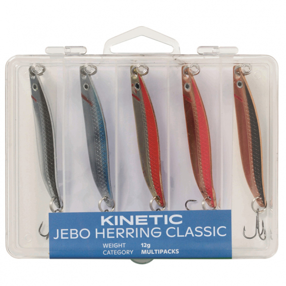 Kinetic Jebo Herring Classic (5-pack) - 18g i gruppen Fiskedrag / Havsöringsdrag & Kustwobblers / Havsöringsdrag hos Sportfiskeprylar.se (E131-009-163)
