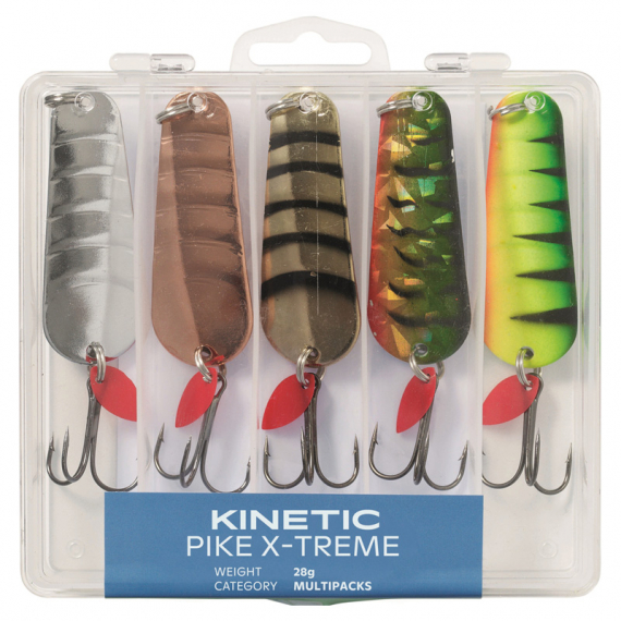Kinetic Pike X-treme (5-pack) i gruppen Fiskedrag / Skeddrag hos Sportfiskeprylar.se (E137-010r)