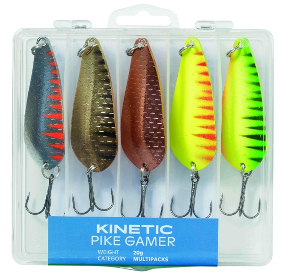Kinetic Pike Gamer 21g 5pcs i gruppen Fiskedrag / Betespaket hos Sportfiskeprylar.se (E138-011-163)