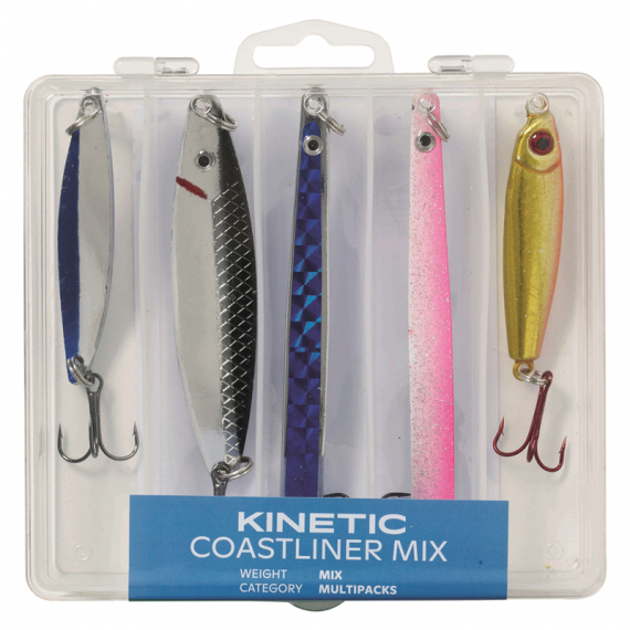 Kinetic Coastliner Mix (5-pack) i gruppen Fiskedrag / Havsöringsdrag & Kustwobblers hos Sportfiskeprylar.se (E147-023-163)