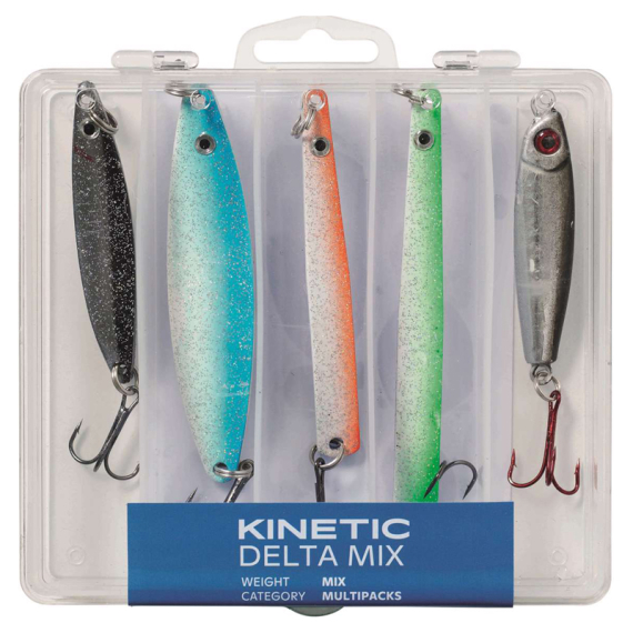 Kinetic Delta Mix 5-pack i gruppen Fiskedrag / Betespaket / Betespaket Ädelfisk & Putntake hos Sportfiskeprylar.se (E148-023-163)