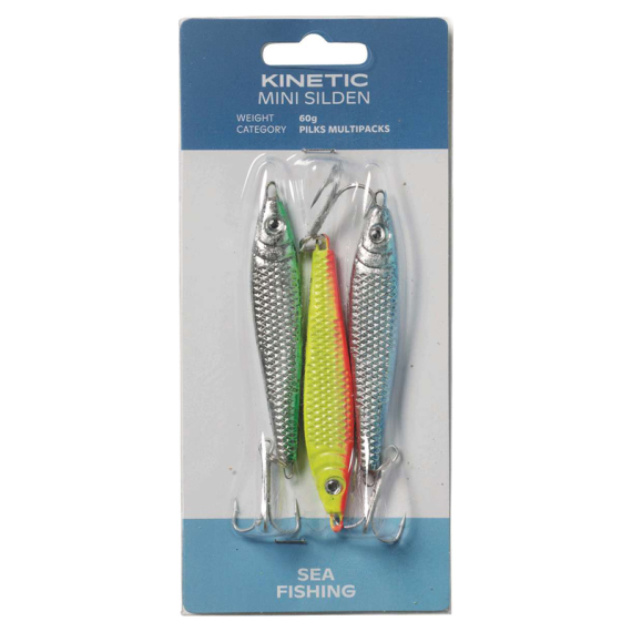 Kinetic Mini Silden Mix (3-Pack) i gruppen Fiskedrag / Havsfiskebeten / Havsfiskepilkar hos Sportfiskeprylar.se (E201-073-139r)