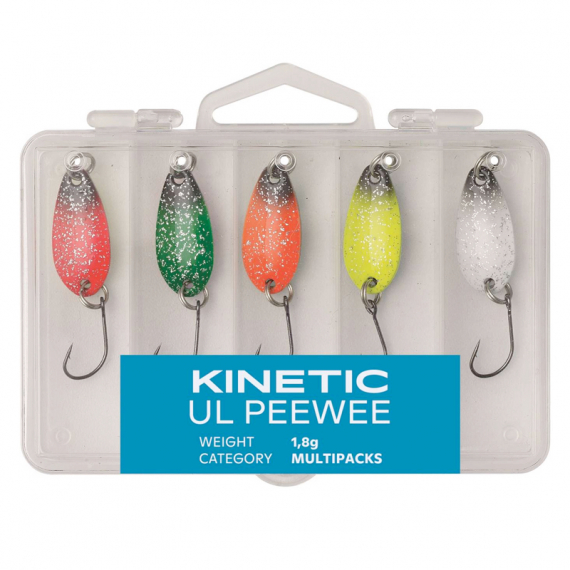 Kinetic UL PeeWee Mix (5-pack) i gruppen Fiskedrag / Betespaket / Betespaket Ädelfisk & Putntake hos Sportfiskeprylar.se (E224-023-163)