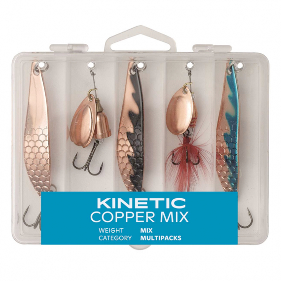 Kinetic Copper Mix (5-pack) i gruppen Fiskedrag / Betespaket hos Sportfiskeprylar.se (E227-023-163)