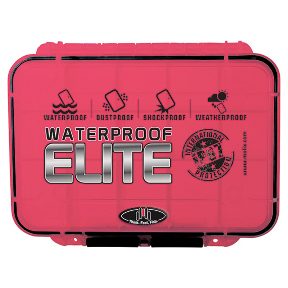 Molix Elite Waterproof 02 Compartments i gruppen Förvaring / Boxar & Lådor / Betesboxar hos Sportfiskeprylar.se (EWP-02C)