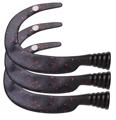 Extra Tail/Svans till McTail - 3pack i gruppen Fiskedrag / Jiggar & Gummibeten / Extra Tails & Curlys hos Sportfiskeprylar.se (ExtratailMcTail-Brownr)