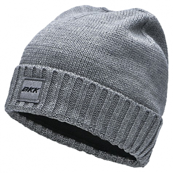 BKK Logo Beanie Grey i gruppen Kläder & Skor / Kepsar & Huvudbonader / Mössor hos Sportfiskeprylar.se (F-HT-2072)