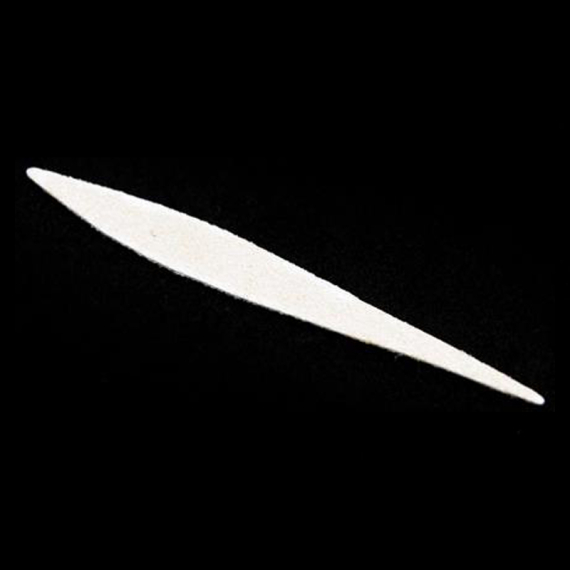 Wave Tail XL White Skin i gruppen Krok & Småplock / Flugbindning / Flugbindningsmaterial / Tailar & Svansar hos Sportfiskeprylar.se (F-WT4201)