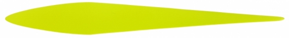 Wave Tails XXL Slim - Fluo Yellow i gruppen Krok & Småplock / Flugbindning / Flugbindningsmaterial / Tailar & Svansar hos Sportfiskeprylar.se (F-WT4306)