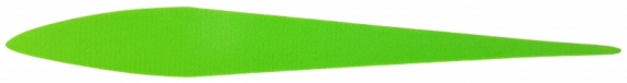 Wave Tails XXL Slim - Fluo Chartreuse i gruppen Krok & Småplock / Flugbindning / Flugbindningsmaterial / Tailar & Svansar hos Sportfiskeprylar.se (F-WT4307)