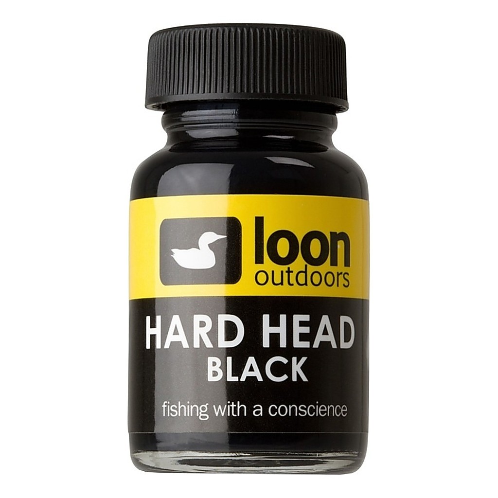 Loon Hard Head Black i gruppen Krok & Småplock / Flugbindning hos Sportfiskeprylar.se (F0089)