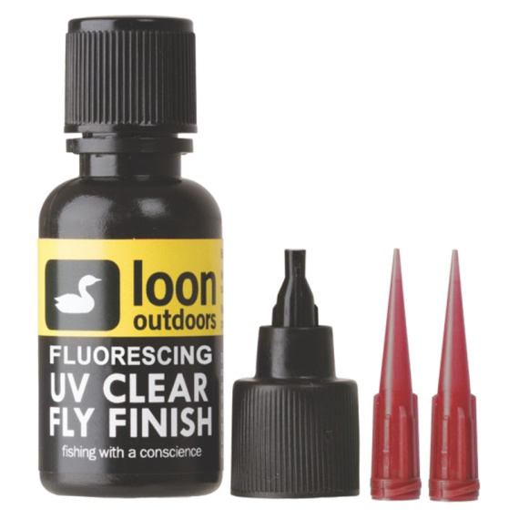 Loon UV Clear Fly Finish - Fluorescing (1/2 Oz) i gruppen Krok & Småplock / Flugbindning hos Sportfiskeprylar.se (F0120)