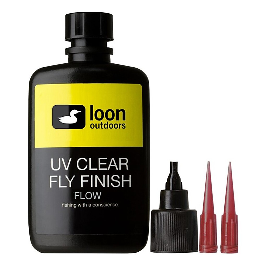 Loon UV Clear Fly Finish - Flow (2 Oz) i gruppen Fiskemetoder / Flugfiske / Flugbindning / Flugbindningsmaterial / Kemikalier hos Sportfiskeprylar.se (F0122)
