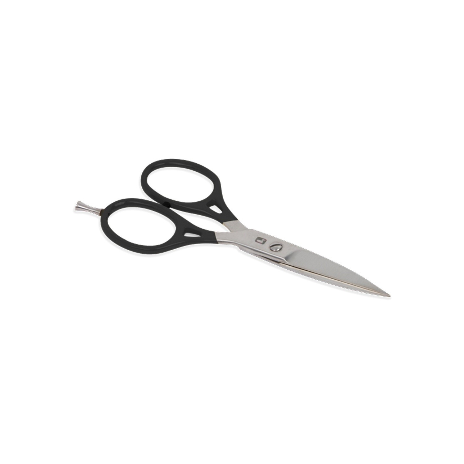 Loon Ergo Prime Scissors 6\'\' w/ Precision Peg - Black i gruppen Verktyg & Tillbehör / Tänger & Saxar / Linklippare & Saxar hos Sportfiskeprylar.se (F1957)