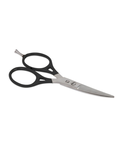 Loon Ergo Prime Curved Shears w/ Precision Peg - Black i gruppen Verktyg & Tillbehör / Tänger & Saxar / Linklippare & Saxar hos Sportfiskeprylar.se (F1958)