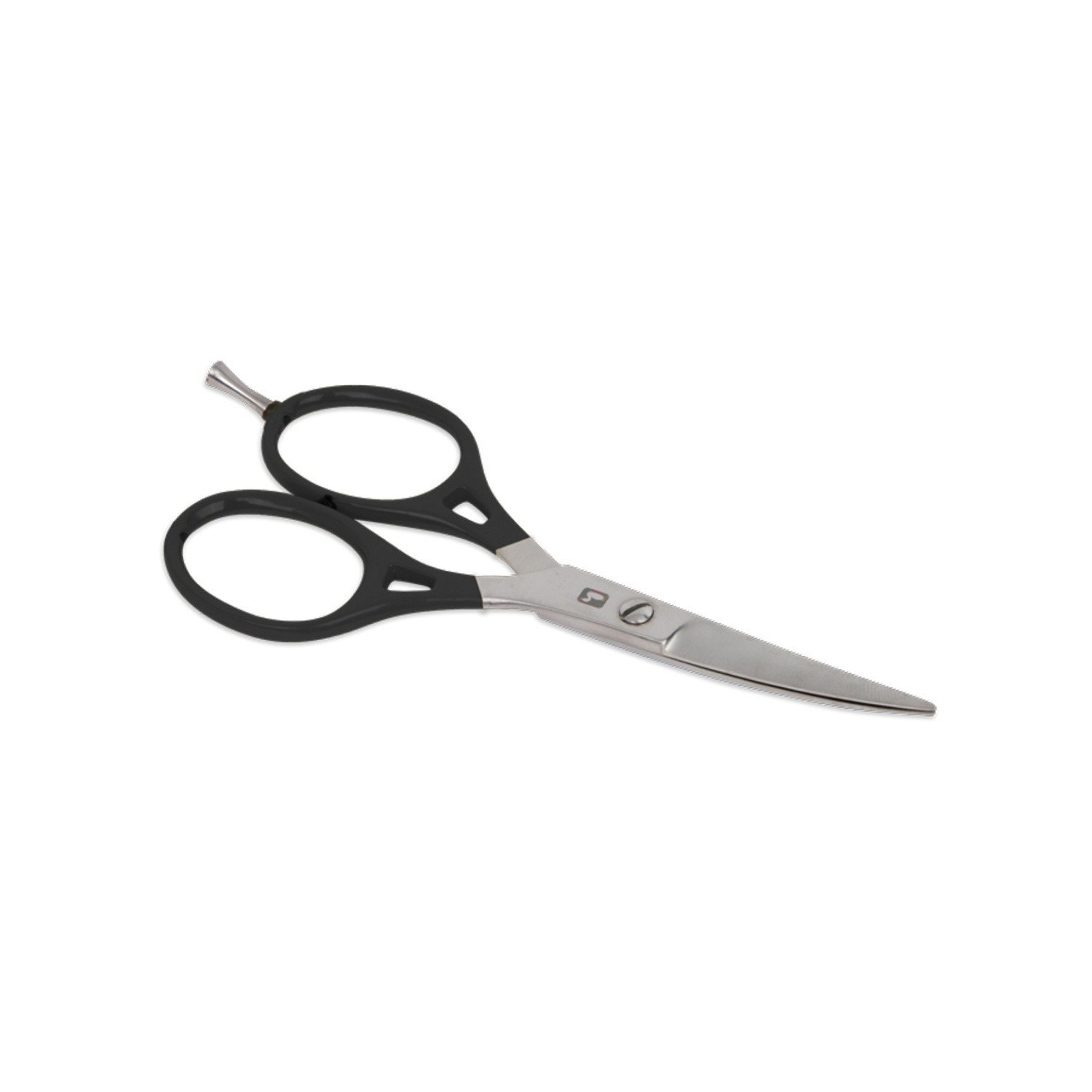 Loon Ergo Prime Curved Shears w/ Precision Peg - Black i gruppen Verktyg & Tillbehör / Tänger & Saxar / Linklippare & Saxar hos Sportfiskeprylar.se (F1958)