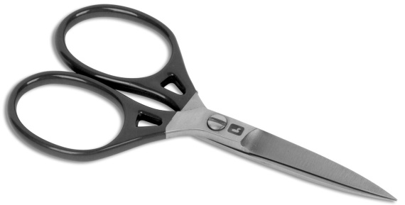Loon Ergo 5\'\' Prime Scissors - Black i gruppen Verktyg & Tillbehör / Tänger & Saxar / Linklippare & Saxar hos Sportfiskeprylar.se (F6117)