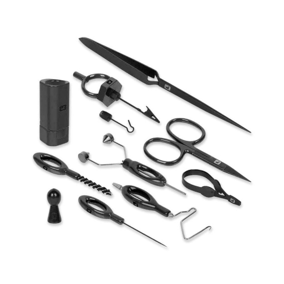 Loon Complete Fly Tying Tool Kit - Black i gruppen Krok & Småplock / Flugbindning / Verktyg Flugbindning / Verktygsset Flugbindning hos Sportfiskeprylar.se (F6123)