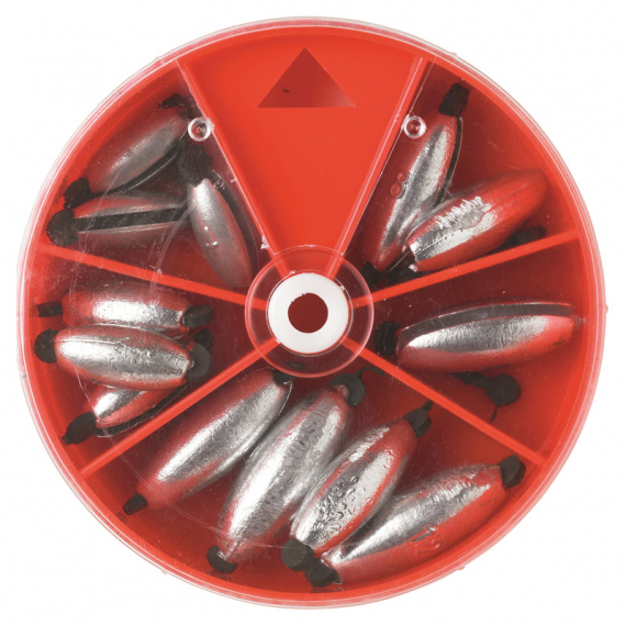 Kinetic Rubber Core Zinc Sinkers Assortment i gruppen Krok & Småplock / Sänken & Vikter / Catherinsänken & Inlinesänken hos Sportfiskeprylar.se (F650-259-275)