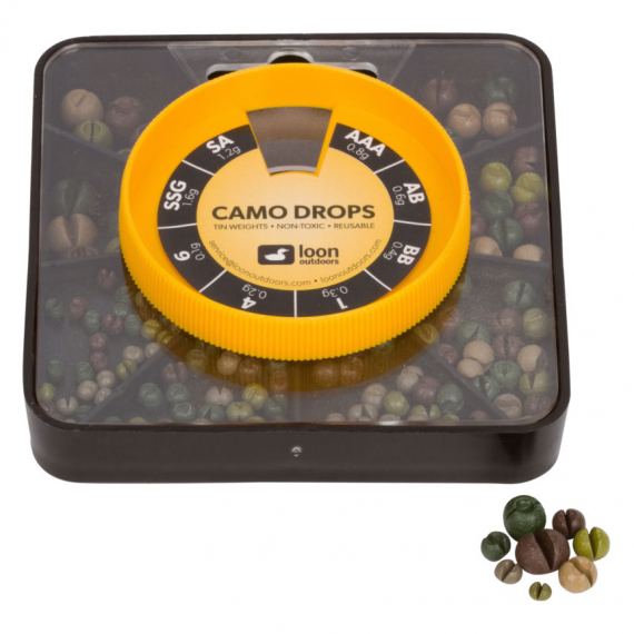 Loon Camo Drop - 8 Division i gruppen Krok & Småplock / Sänken & Vikter / Blyhagel & Split Shots hos Sportfiskeprylar.se (F7129)