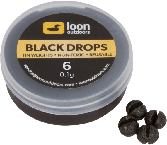 Loon Black Drop - Refill Tub i gruppen Krok & Småplock / Sänken & Vikter / Blyhagel & Split Shots hos Sportfiskeprylar.se (F7154r)
