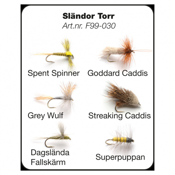 Flugor - Sländor Torr i gruppen Fiskedrag / Flugor hos Sportfiskeprylar.se (F99-030)
