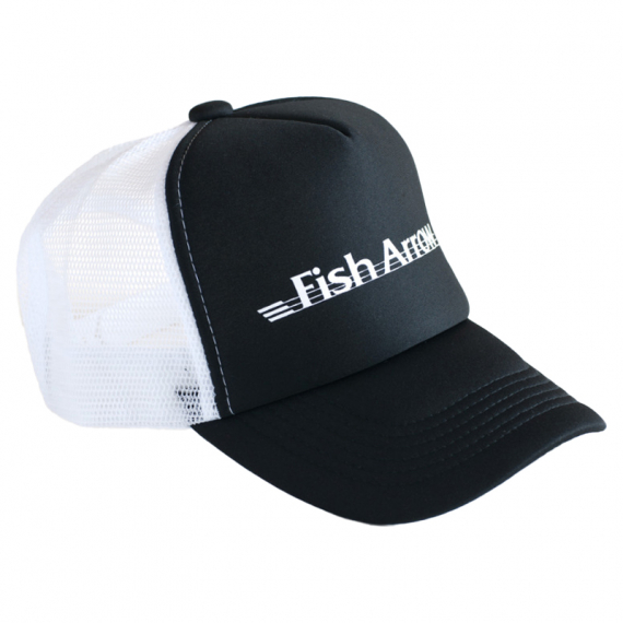 Fish Arrow Mesh Cap Black i gruppen Kläder & Skor / Kepsar & Huvudbonader / Kepsar / Truckerkepsar hos Sportfiskeprylar.se (FA-4562178067804)