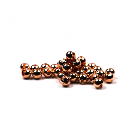 Fly Dressing Slotted Tungsten Beads 3mm, Copper i gruppen Krok & Småplock / Flugbindning / Flugbindningsmaterial / Shanks & Pärlor hos Sportfiskeprylar.se (FD-C2302)
