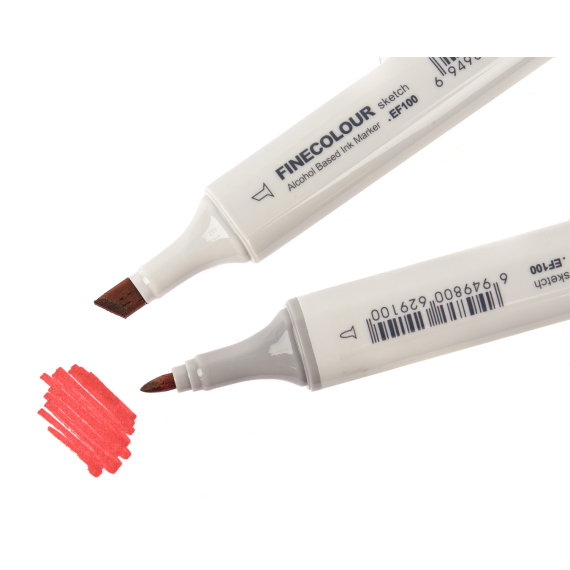 Color Markers, Red i gruppen Verktyg & Tillbehör / Övriga Verktyg / Märkpennor hos Sportfiskeprylar.se (FD-CM140)