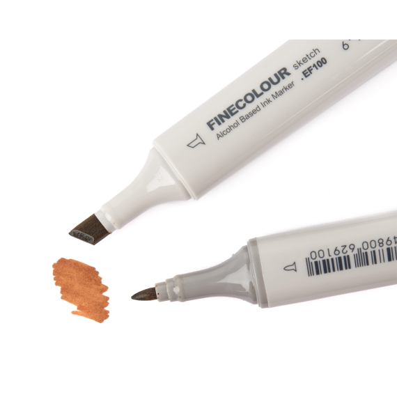 Color Markers, Brown i gruppen Verktyg & Tillbehör / Övriga Verktyg / Märkpennor hos Sportfiskeprylar.se (FD-CM166)