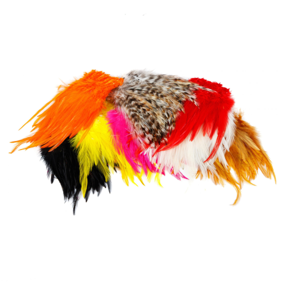 Strung Saddle Hackle i gruppen Krok & Småplock / Flugbindning / Flugbindningsmaterial / Fjädrar & Nackar / Hackel hos Sportfiskeprylar.se (FD-SS01r)