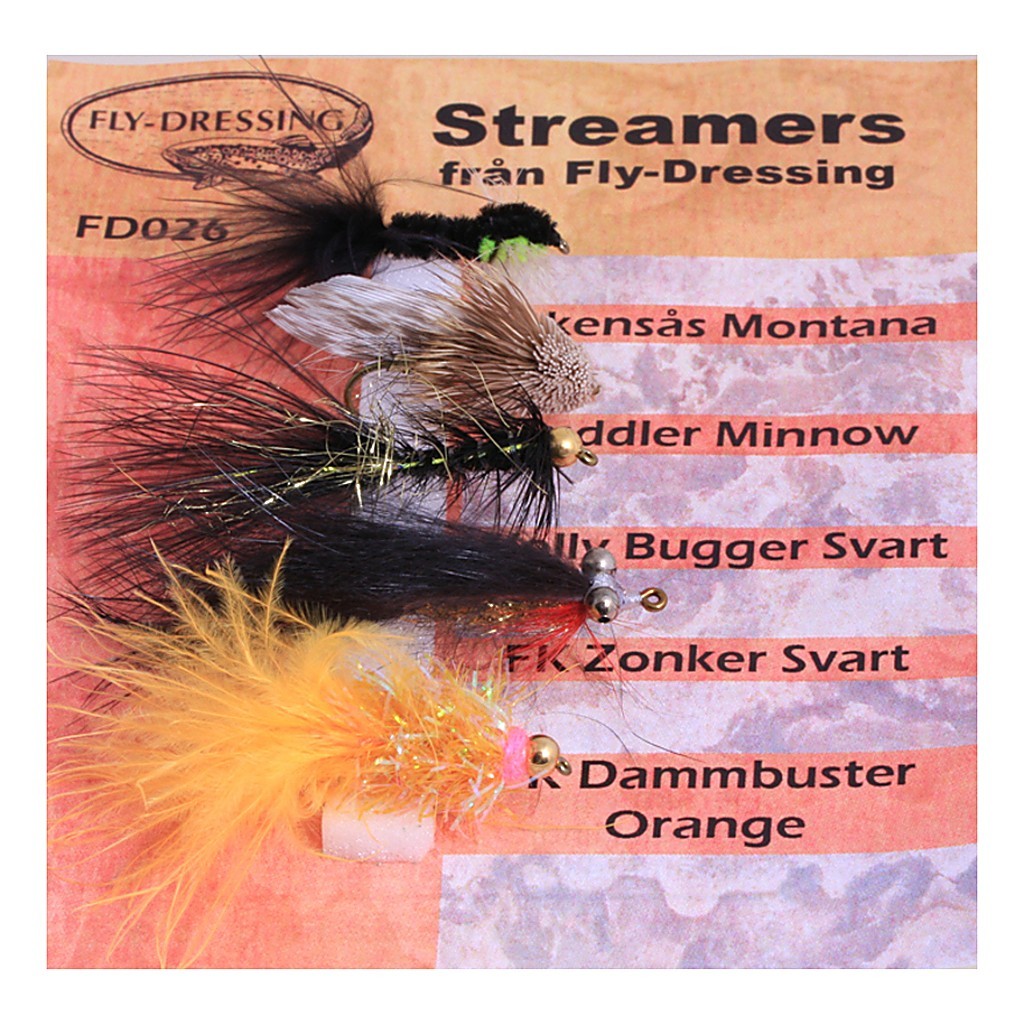 Streamers i gruppen Fiskedrag / Flugor / Streamers hos Sportfiskeprylar.se (FD026)