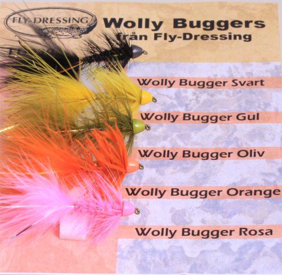 Wolly Bugger i gruppen Fiskedrag / Flugor / Streamers hos Sportfiskeprylar.se (FD030)