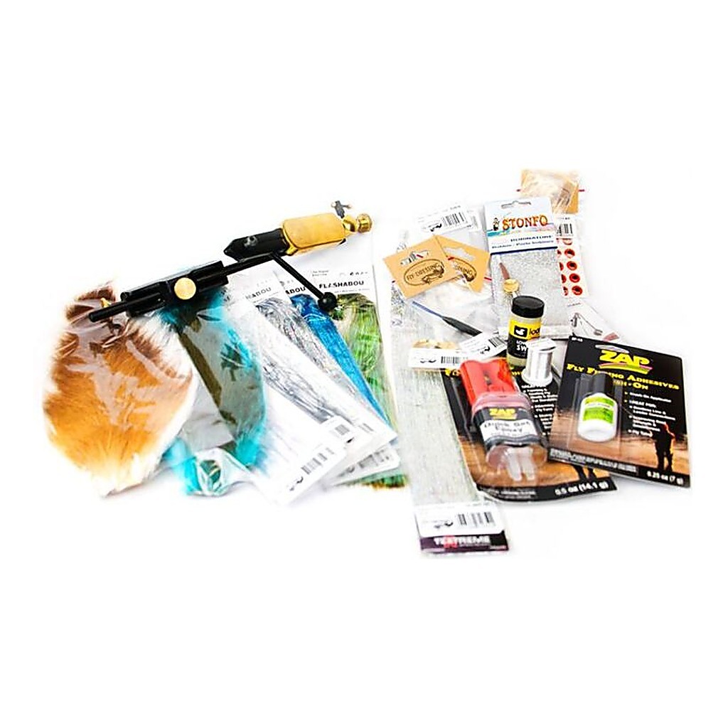 Bauers Pikefly Startup Kit i gruppen Krok & Småplock / Flugbindning / Flugbindningssatser hos Sportfiskeprylar.se (FD725)