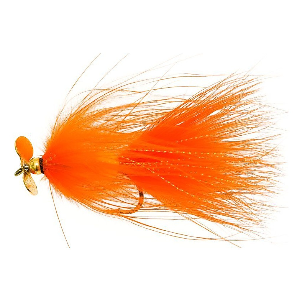 Herning Fly Propeller Flou Orange Kamasan B170 #2 i gruppen Fiskedrag / Flugor / Streamers hos Sportfiskeprylar.se (FL00115)