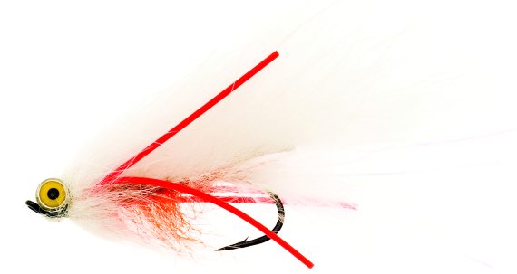 Zonky White/Red TMC7989 #6 i gruppen Fiskedrag / Flugor / Streamers hos Sportfiskeprylar.se (FL00126)