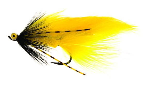 Zonky Yellow TMC7989 #6 i gruppen Fiskedrag / Flugor / Streamers hos Sportfiskeprylar.se (FL00130)