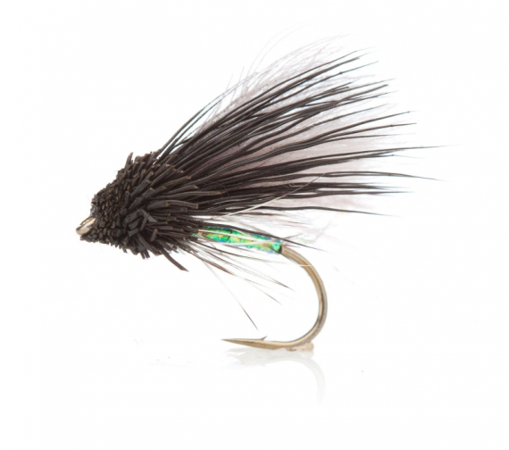 Mini Muddler Black Daiichi 1180 #12 i gruppen Fiskedrag / Flugor / Streamers hos Sportfiskeprylar.se (FL02019)