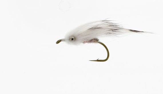 White Zonker Bombardo Fly i gruppen Fiskedrag / Flugor / Streamers hos Sportfiskeprylar.se (FL06012r)