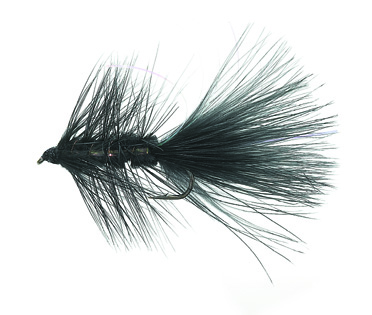 Flash a\' Bugger Black Daiichi 2220 #8 i gruppen Fiskedrag / Flugor / Streamers hos Sportfiskeprylar.se (FL20013)