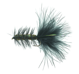 Flash a\' Bugger Olive Daiichi 2220 #8 i gruppen Fiskedrag / Flugor / Streamers hos Sportfiskeprylar.se (FL20017)