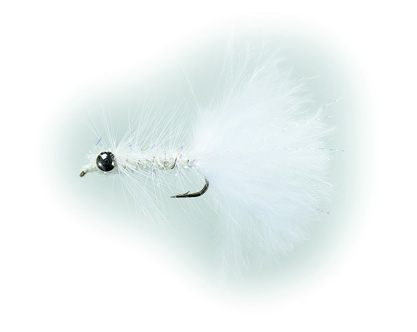 Krystal Bugger Pearl Daiichi 1720 #8 i gruppen Fiskedrag / Flugor / Streamers hos Sportfiskeprylar.se (FL21008)