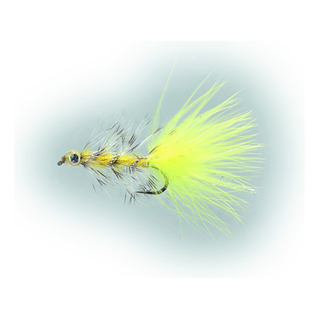 Swim Bugger Fluo Yellow Daiichi 1720 #8 i gruppen Fiskedrag / Flugor / Streamers hos Sportfiskeprylar.se (FL22024)