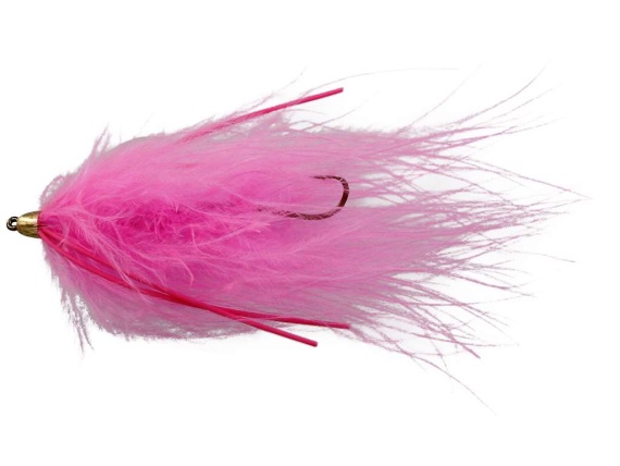 Marabou Worm Pink i gruppen Fiskedrag / Flugor / Streamers hos Sportfiskeprylar.se (FL24065r)