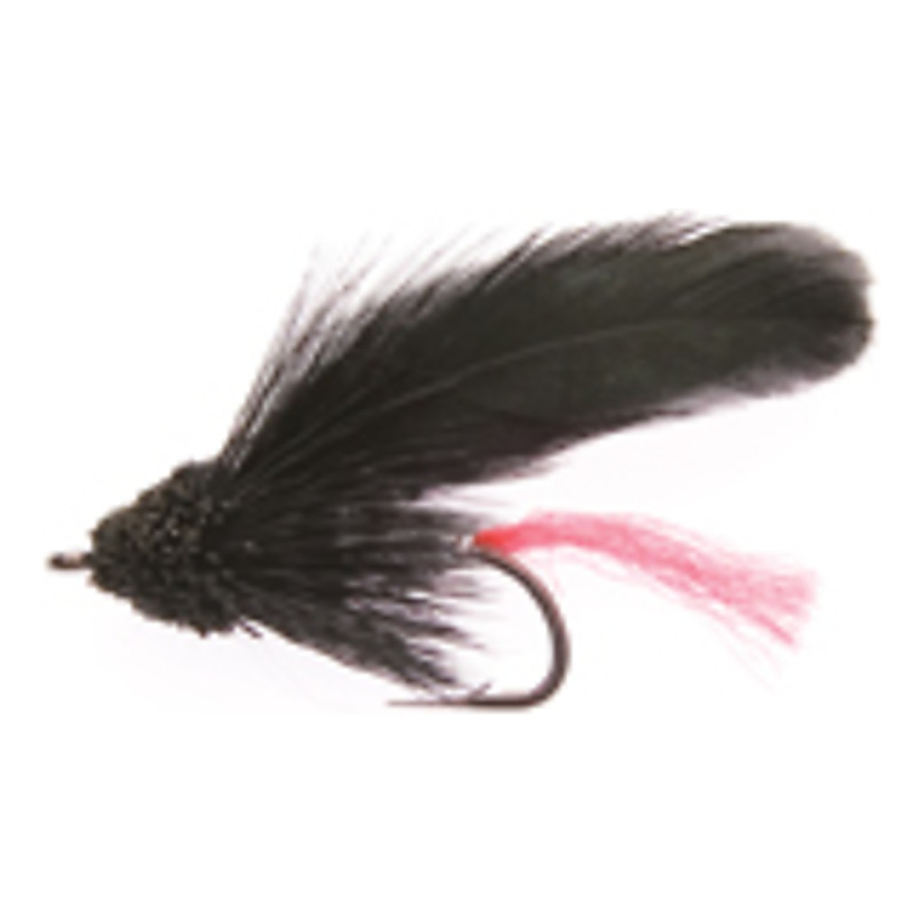 Muddler Minnow Black Daiichi 2421 #10 i gruppen Fiskedrag / Flugor / Torrflugor hos Sportfiskeprylar.se (FL54013)