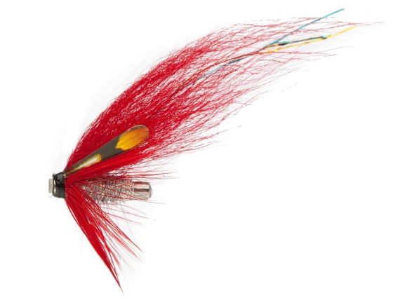 Red Mirror Red/Silver US Tube i gruppen Fiskemetoder / Flugfiske / Flugor / Tubflugor hos Sportfiskeprylar.se (FL74324r)