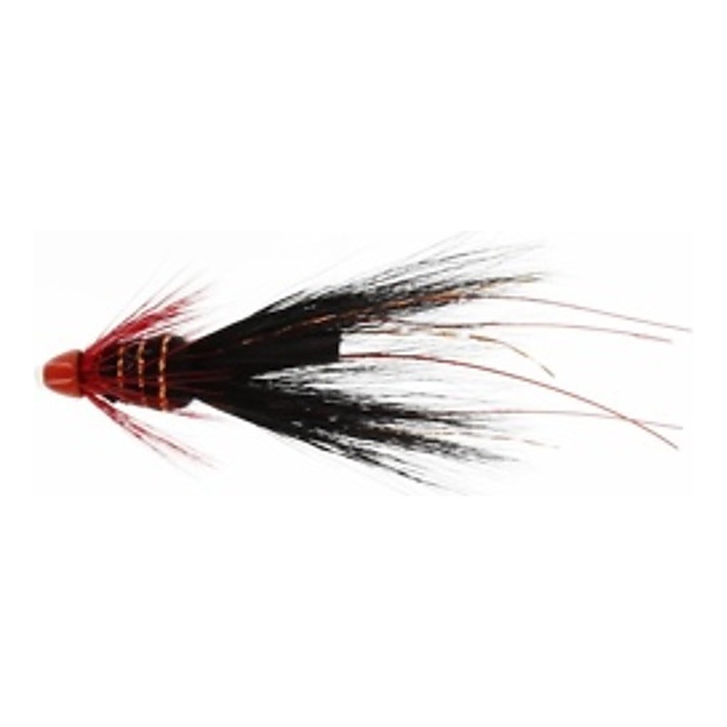 Franc N Snelda Black/Red Tube 13mm i gruppen Fiskedrag / Flugor / Tubflugor hos Sportfiskeprylar.se (FL97105)