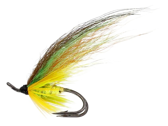 Green Highlander VMC 8909 #8 Double i gruppen Fiskedrag / Flugor / Laxflugor hos Sportfiskeprylar.se (FL97230)